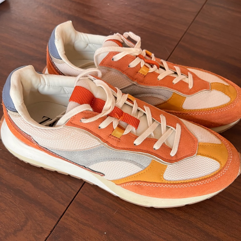 Zara multi color shoes